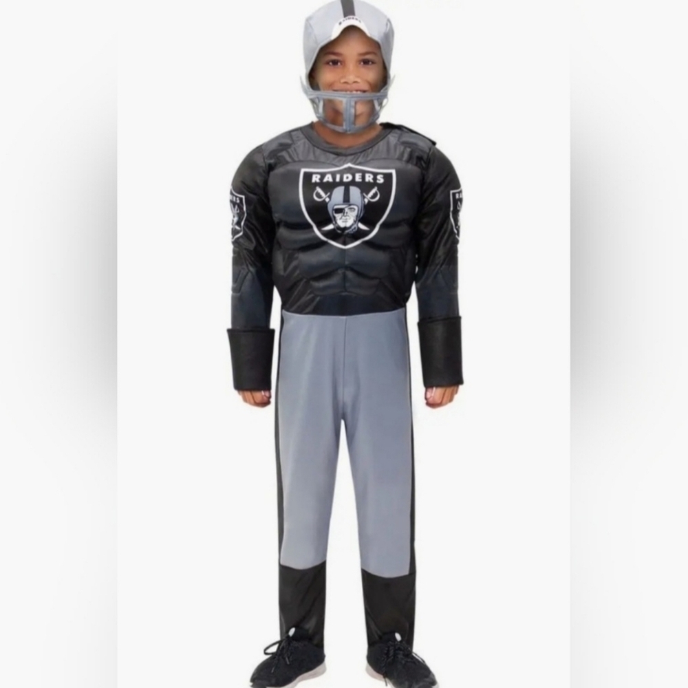 NWT | NFL Las Vegas Raiders Game Day Costume, Size Youth L